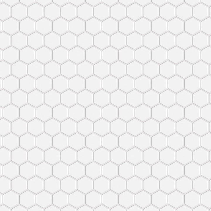 Merola Tile Metro Hex Matte White 10-1/4 in. x 11-7/8 in. x 5 mm Porcelain Mosaic Tile (8.65 sq. ft. / Case)