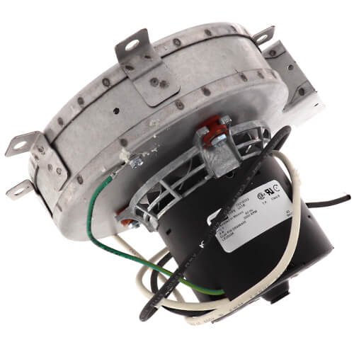 Goodman-Amana R0156859 inducer motor - side view (Voltage: 115V; RPM: 3000)
