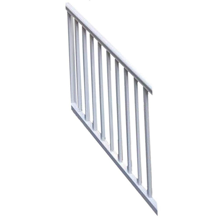 RDI Original Rail Vinyl 6 ft. x 36 in. 32°-38° Stair Rail Kit Including Square Baluster in White