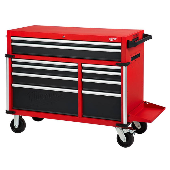 Milwaukee High Capacity 46 in. x 22 in. 10-Drawer Roller Cabinet Tool Chest, 19,440 cu. in.