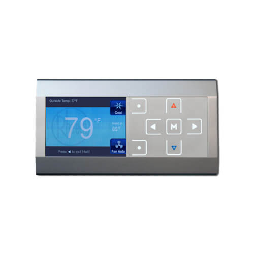 Rheem 1HD-1298 thermostat - front view (Features: Keypad Lockout; Product Type: Thermostat)