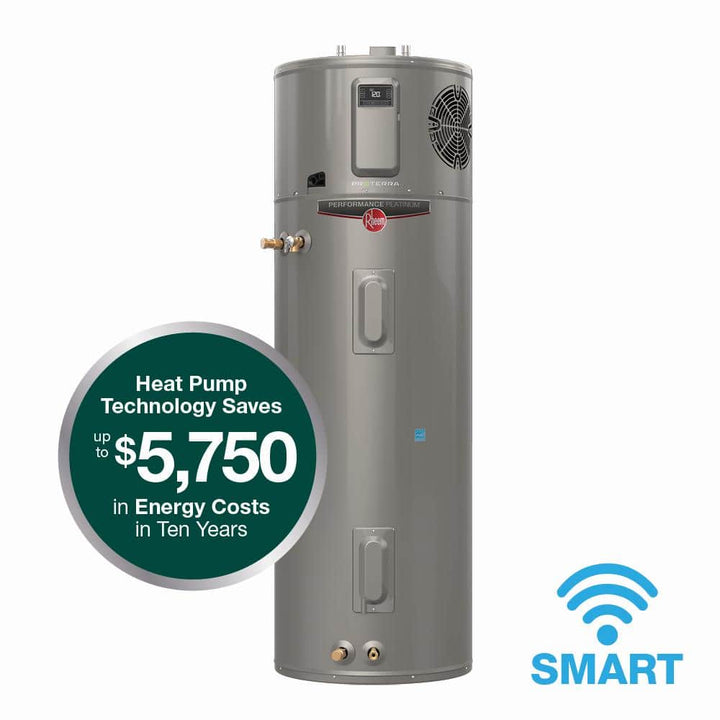 Rheem Performance Platinum 80 Gallon Smart Hybrid Electric Heat Pump Water Heater