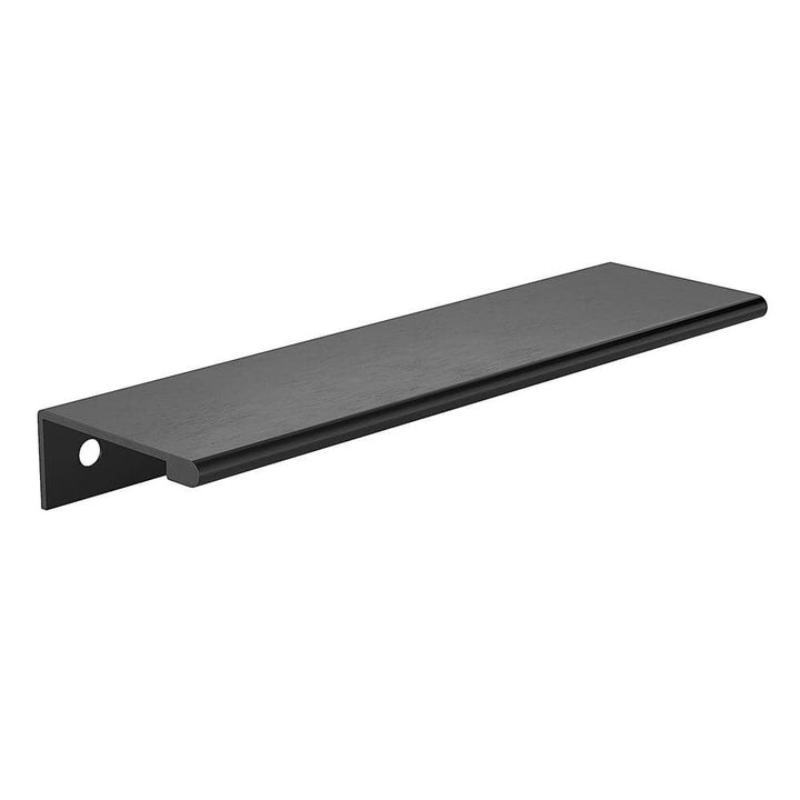 Richelieu 5-1/16 in. (128 mm) Brushed Black Contemporary Drawer Edge Pull