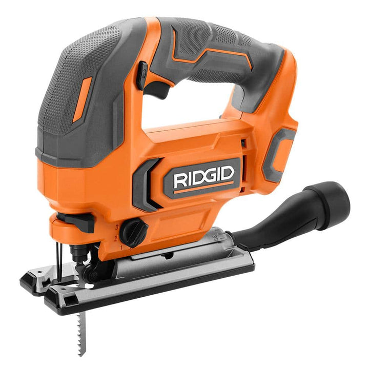 RIDGID 18V Cordless Jig Saw Console (Tool Only)