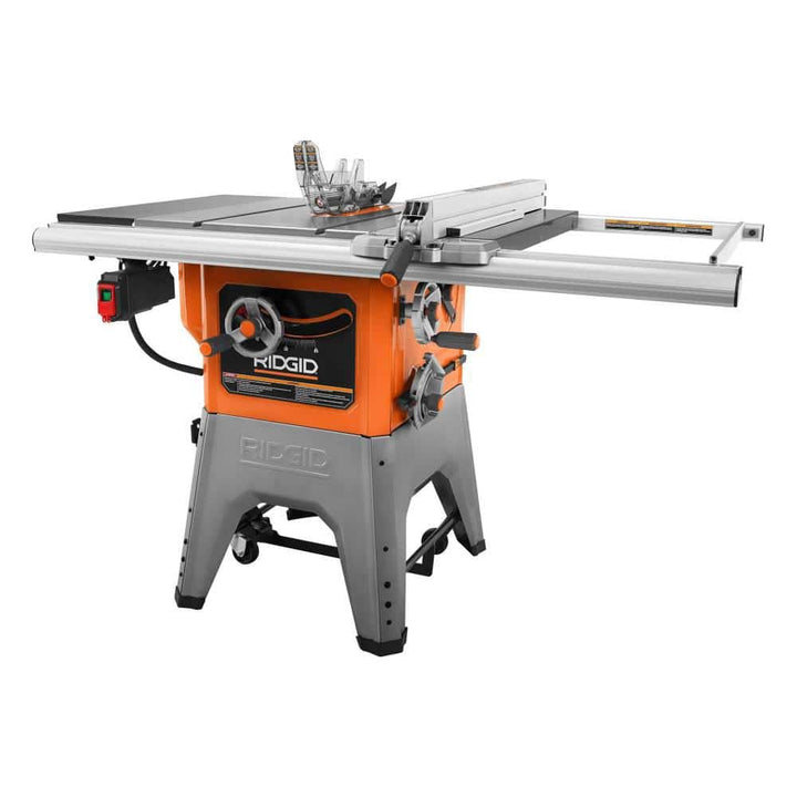 RIDGID 13 Amp 10 in. Professional Cast Iron Table Saw (R4520)