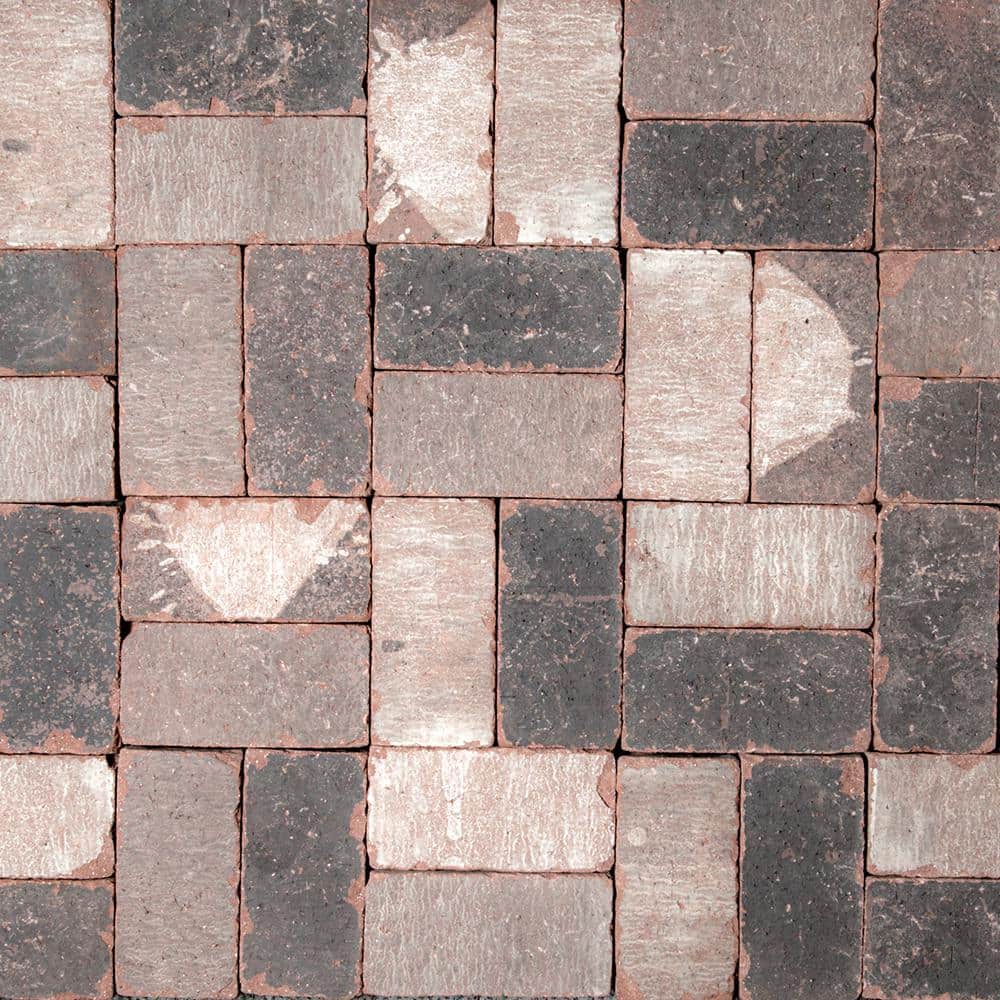Mutual Materials 8 in. x 4 in. 2.25 x in. Rustic Red Clay Paver (240-Pieces/53 sq. ft/Pallet)