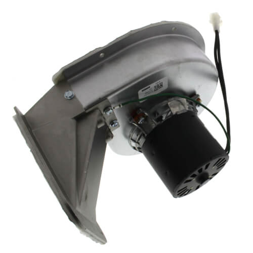 York S1-02427519000 inducer motor - side view (Voltage: 115V; Product Type: Inducer Motor)