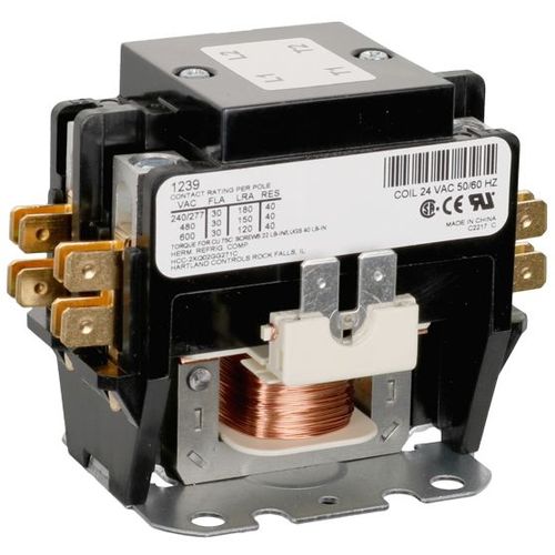 York S1-02432004000 contactor - front view (Voltage: 24V; Product Type: Contactor)