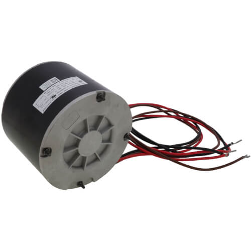 York S1-02440877000 motor - side view (Voltage: 230V; Horse Power: 1/4)