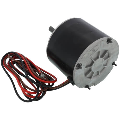 York S1-02440886000 motor - side view (Voltage: 230V; Horse Power: 1/8)