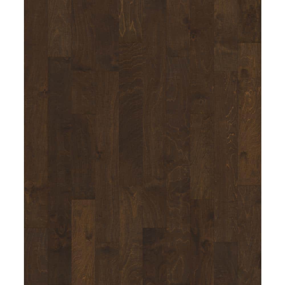 Shaw Fraser Saddle Birch 3/8 In. T X 5 in. W Tongue and Groove Scraped Engineered Hardwood Flooring (29.53 sq.ft./case)