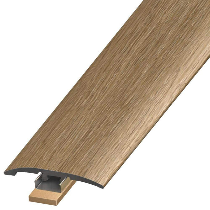 DuraDecor Liz Marie's Modern Maven Sandbar Blonde 0.25 in. T x 2 in. W x 94 in. L 3-in-1 Transition Molding