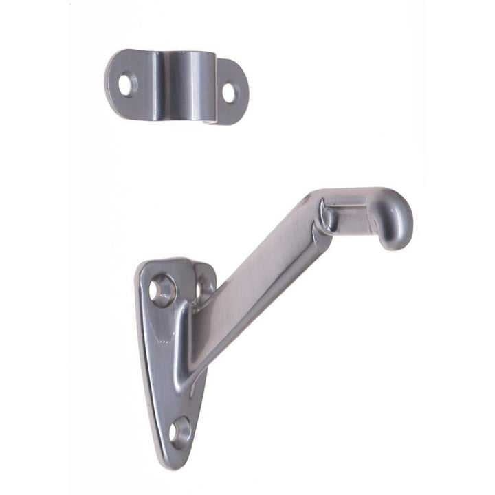 idh by St. Simons 3-1/4 in. Solid Brass Hand Rail Bracket in Satin Nickel