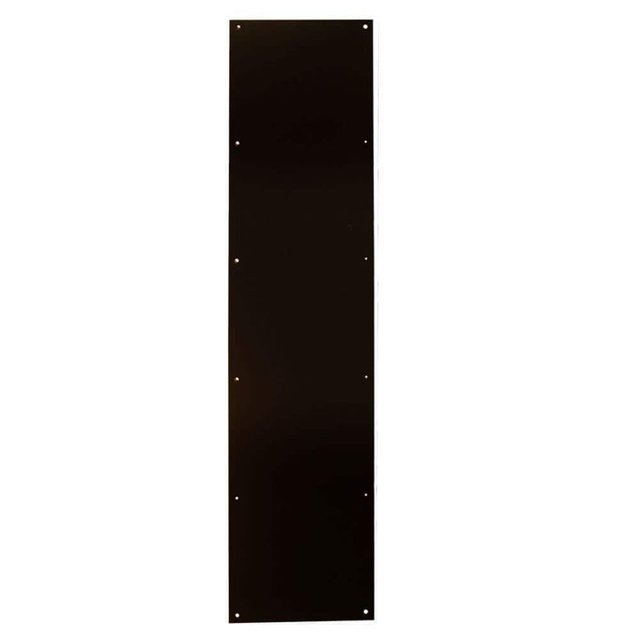 Schlage 8 in. x 34 in. Aged Bronze Kickplate
