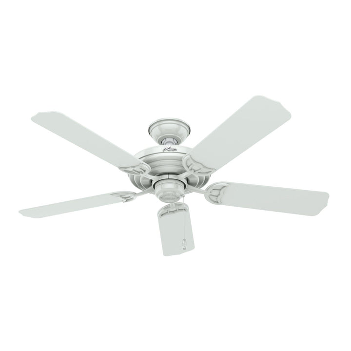 Hunter Sea Air 52-in White Indoor/Outdoor Ceiling Fan (5-Blade)