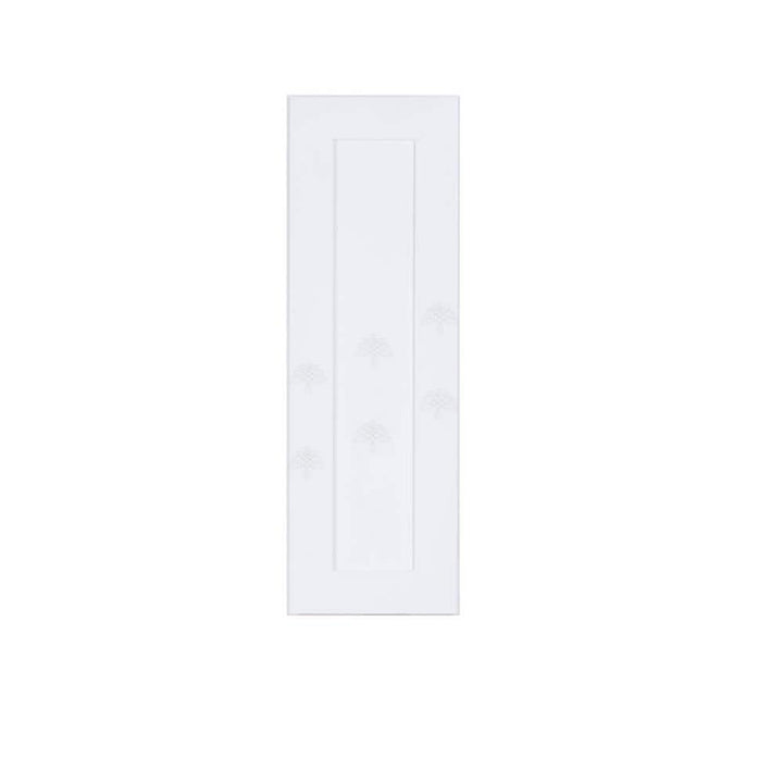 LIFEART CABINETRY Lancaster White Plywood Shaker Stock Assembled Wall Kitchen Cabinet 12 in. W x 36 in. H x 12 in. D
