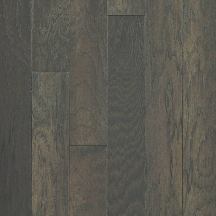 Shaw Northington Brushed 5 in. Wire Brushed Engineered Hickory Hardwood Flooring, ScufResist Platinum, 1/2 in. Thick — Sold by Carton (15.8 sq. ft.)