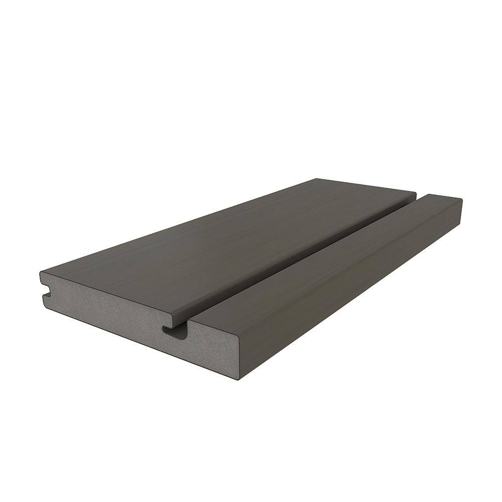 NewTechWood UltraShield Naturale Columbus Spanish Walnut Composite Deck Board Sample
