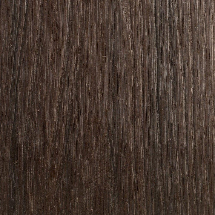 NewTechWood Naturale Magellan Series 1 in. x 5-1/2 in. x 0.5 ft. Spanish Walnut Composite Decking Board Sample with Groove