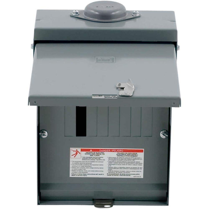 Square D 100-Amp 6-Space 12-Circuit Outdoor Main Lug Load Center - QO612L100RBCP