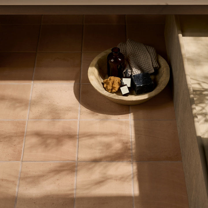 Saltillo Sand Terracotta 9x9 Matte Porcelain Tile - Durable and Stylish
