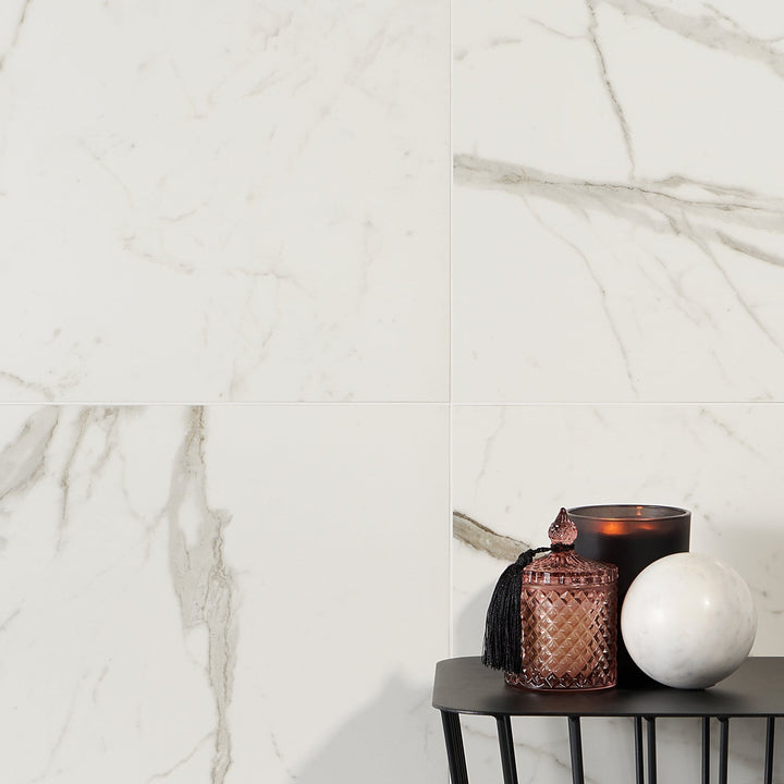 Versilia Statuario Polished Porcelain Tile 24x24 - Lux Tile