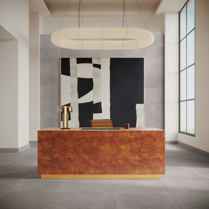 Stoneside Linen Warm Gray 36x36 Matte Porcelain Tile - Lux Tile