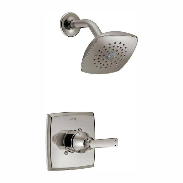 Delta Ashlyn Stainless 1-Handle Shower Faucet Trim Kit (Valve Not Included)