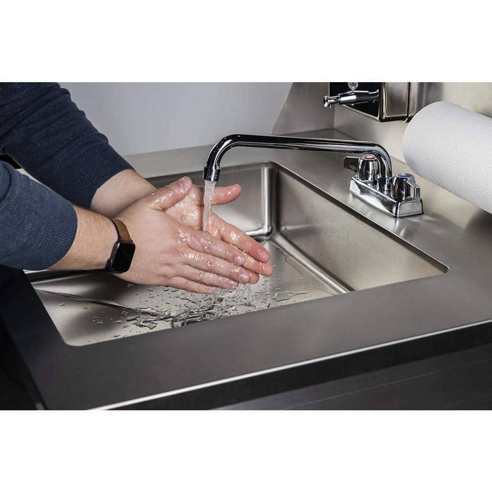 Ancaster Food Equipment Stainless Steel Triple Basin Portable Sink Hand Wash Station