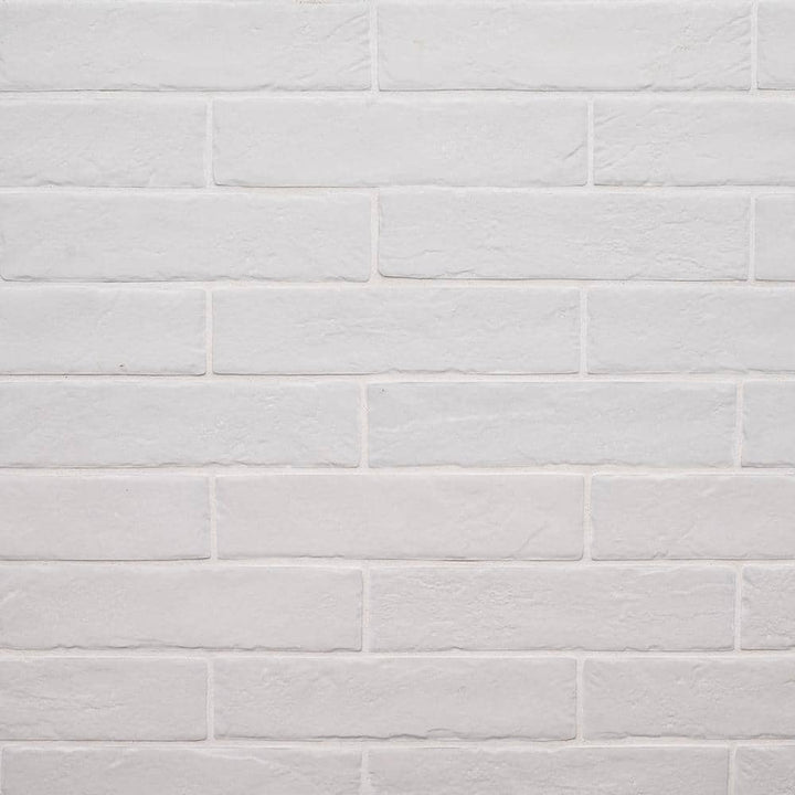MSI Capella White Brick 2-1/3 in. x 10 in. Matte Porcelain Floor and Wall Tile (5.17 sq. ft. / case)