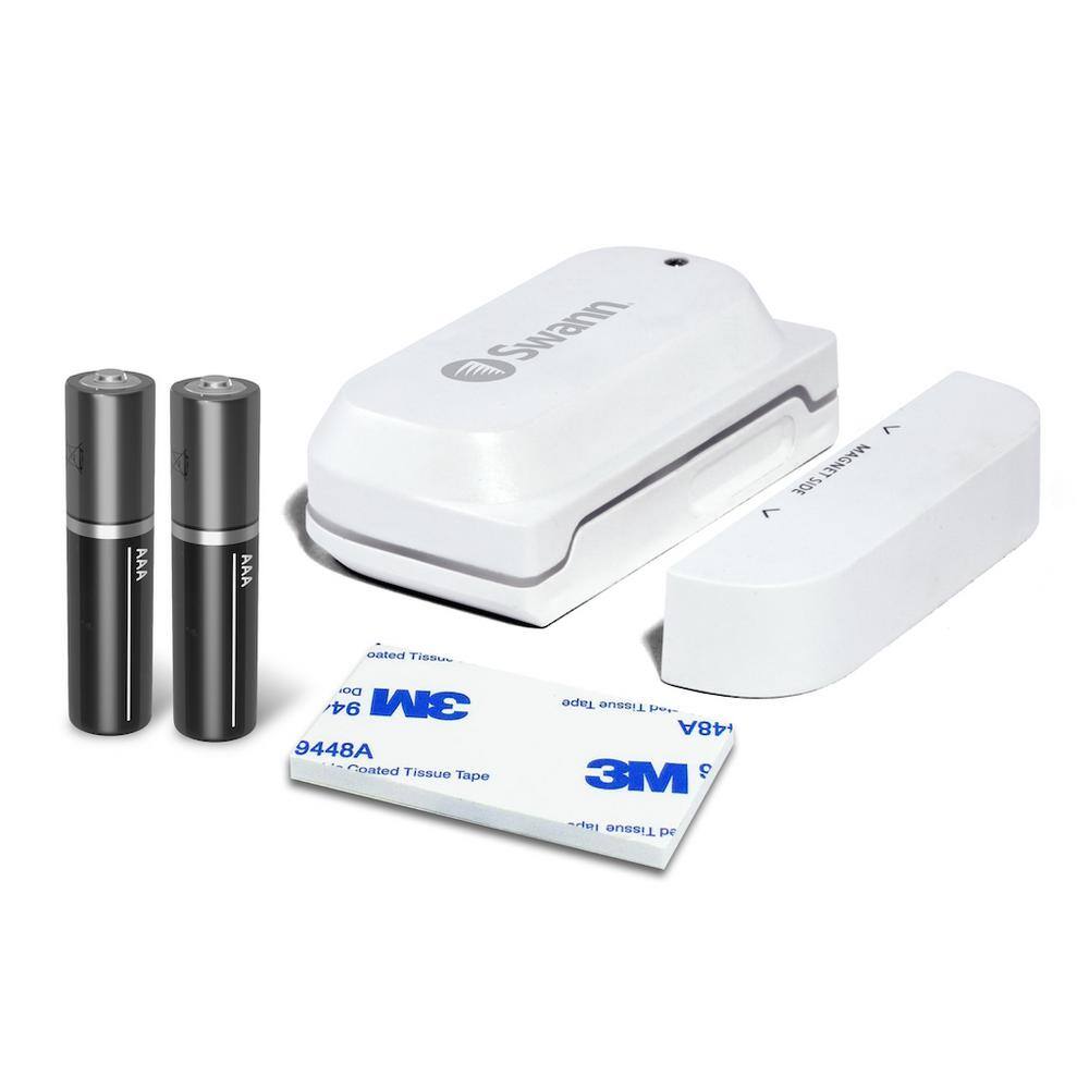 Swann Home Alert Wi-Fi Smart Wireless Window Door Sensor Alarm Kit (1-Pack)