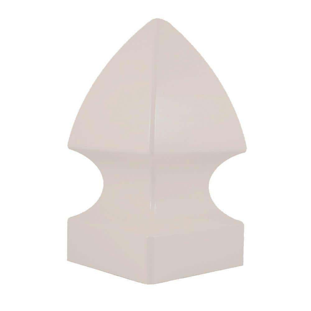 Weatherables 4 in. x 4 in. Tan Vinyl Gothic Post Cap