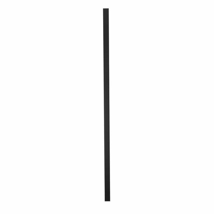 Deckorators 26 in. x .75 in. Textured Black Aluminum Square-Shaped Estate Baluster (10-Pack)
