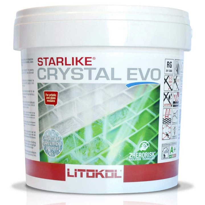 The Tile Doctor Starlike Crystal EVO 700 11 lbs. Translucent Glass Tile Grout