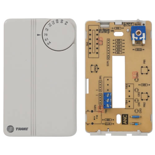 Trane THT01234 thermostat - side view (Product Type: Thermostat)