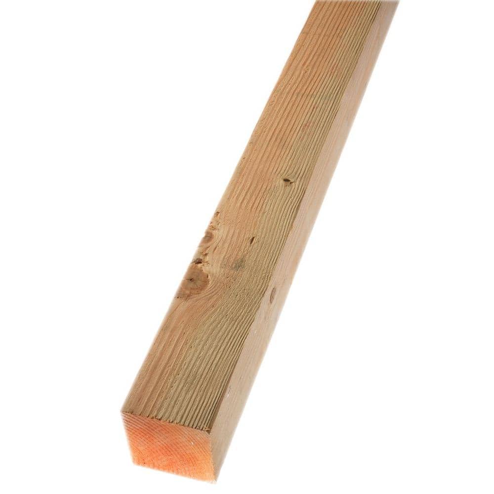4 in. x 4 in. x 8 ft. #2 Premium Grade Fir Dimensional Lumber