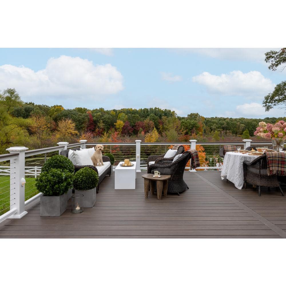 TimberTech TOPLoc for Composite Walnut 100 sq. ft. (350 - 2-1/2 in. Screws, 2 Bits)