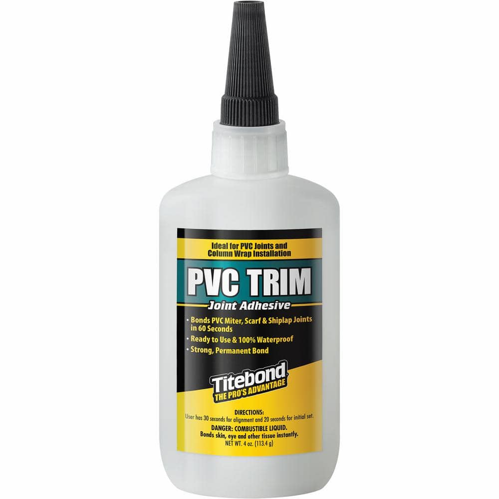 Titebond PVC Trim Joint Adhesive 4 oz