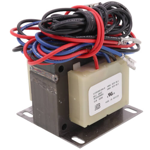 Trane TRR01998 transformer - side view (Voltage: 480/600V; Product Type: Transformer)
