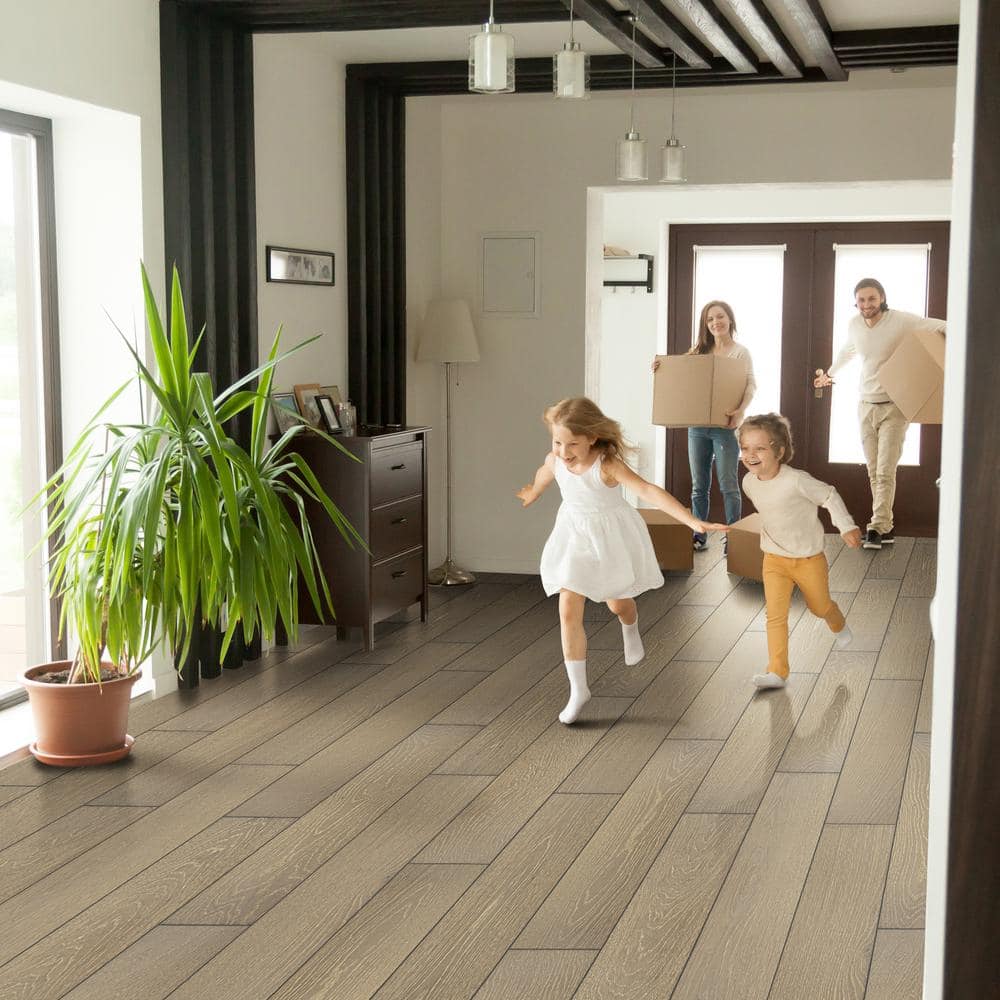MSI Tustin Grove White Oak 3/8 in. T x 7 in. W Tongue and Groove Engineered Hardwood Flooring (560.88 sq. ft./pallet)