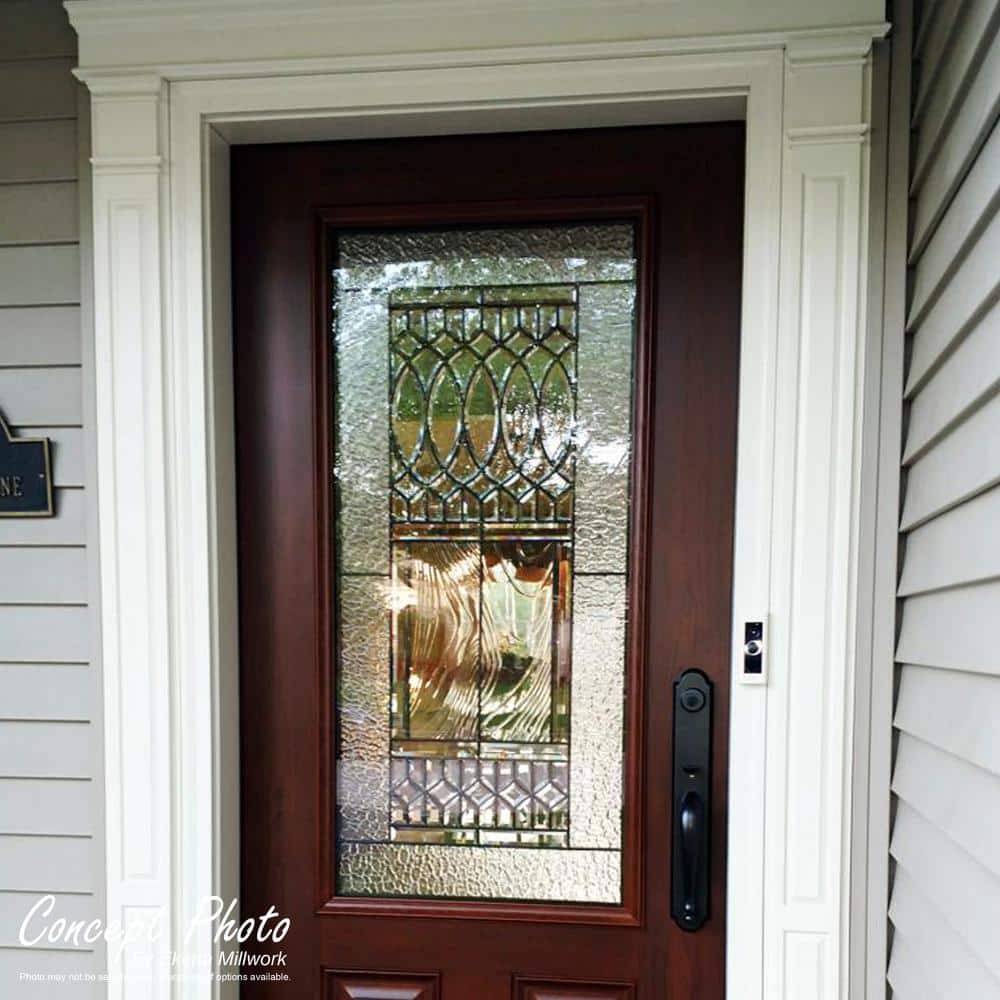 Ekena Millwork 2 in. x 9 in. x 90 in. Fluted PVC Pilaster Moulding with Standard Capital and Base (Pair)