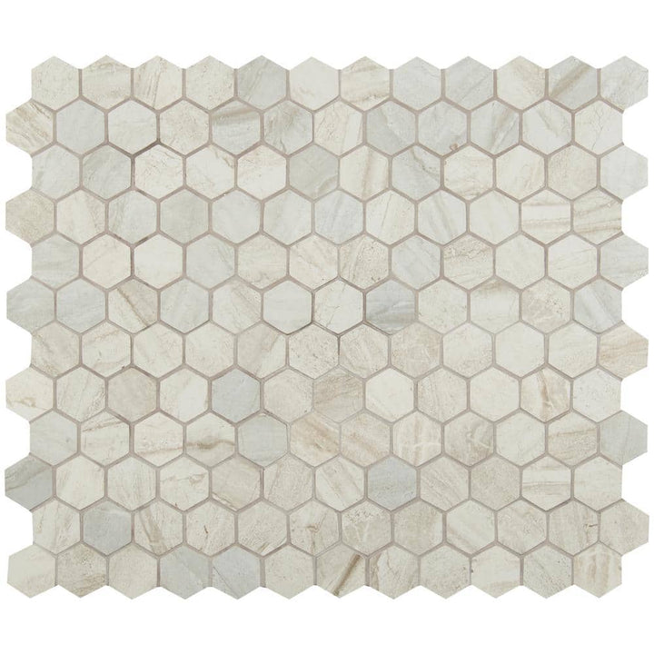 MSI Vigo Gris Hexagon 12 in. x 12 in. Matte Ceramic Floor and Wall Tile (8 sq. ft./Case)