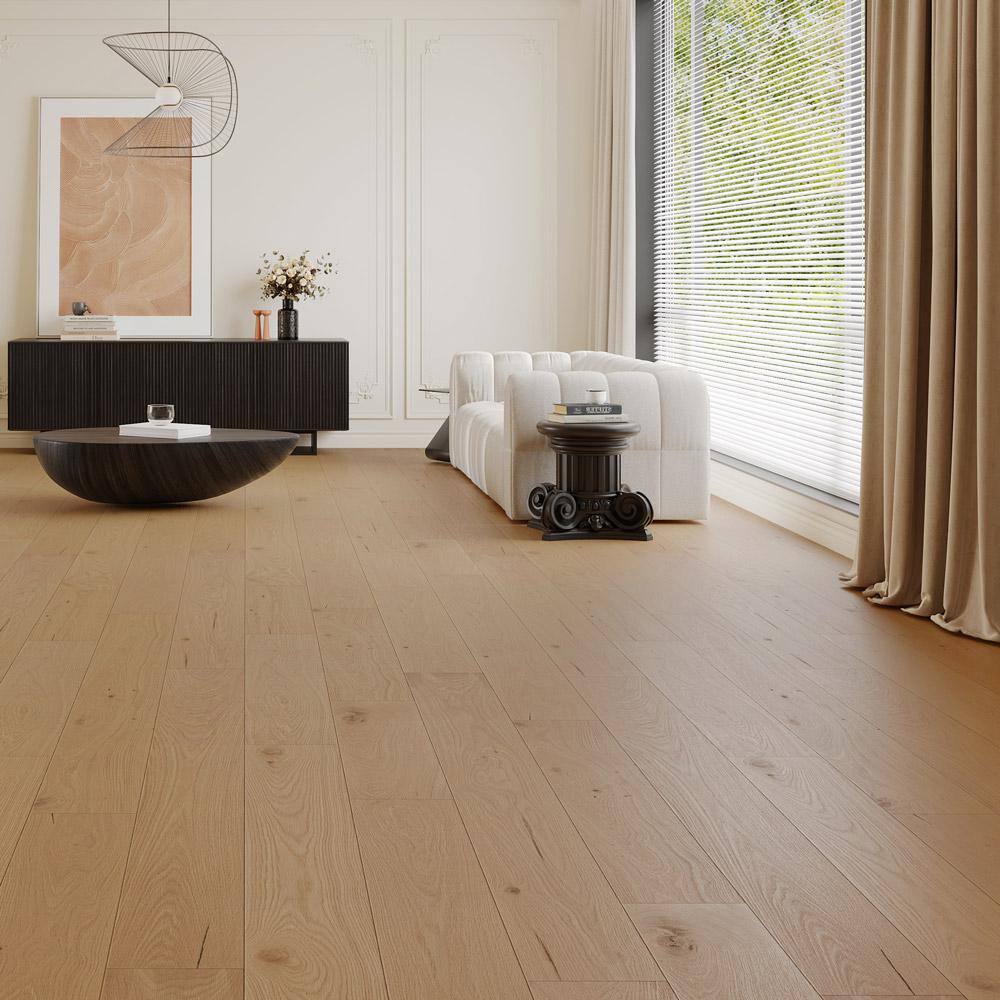 Selkirk Whispering Newbury 1/2 in. T x 7.5 in. W Tongue and Groove Wire Brushed Engineered Hardwood Flooring (31.09 sq.ft./case)