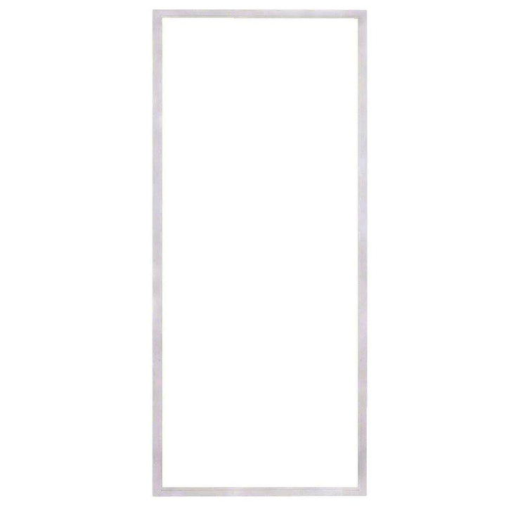 72 in. x 80 in. 50 Series White Vinyl Sliding Patio Door Fixed Panel, Universal Handing