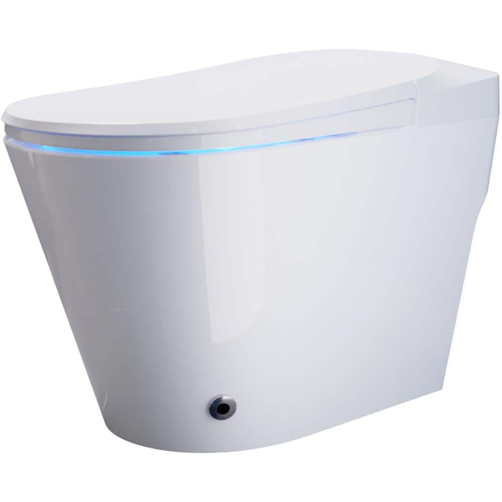 ANZZI ENVO Resonance Elongated Smart Bidet Toilet with Auto Features and Heated Seat
