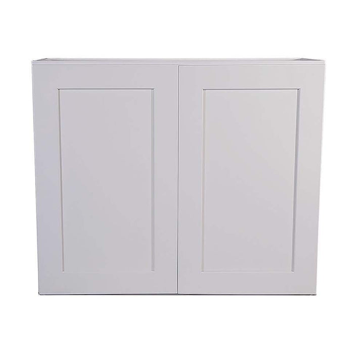 Design House Brookings Solid Wood Assembled Shaker 33 in. x 24 in. x 12 in. 2 Door Wall Kitchen Cabinet W3324 in White