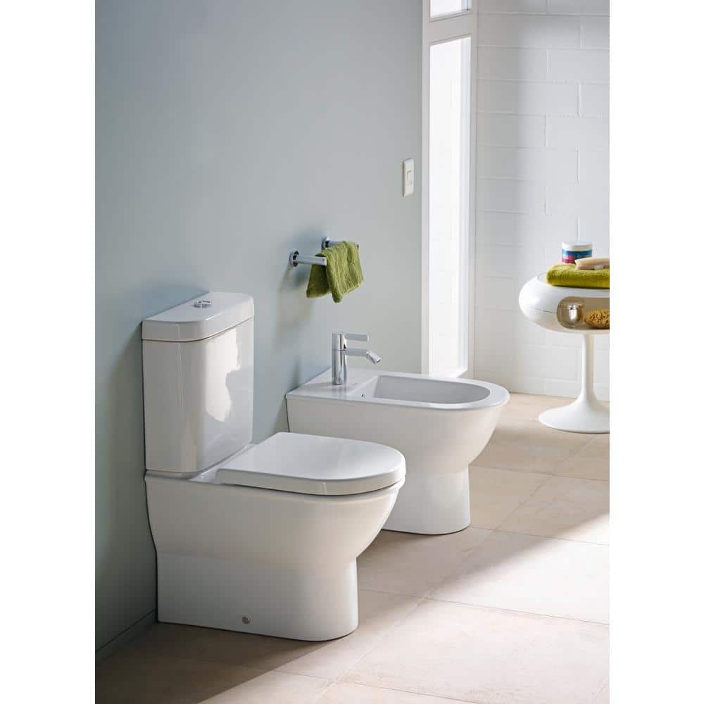 Duravit Darling New Round Floor-Mounted Bidet in White