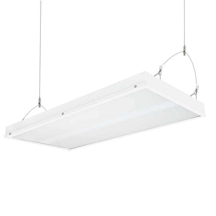 WYZM 2 ft. 400-Watt Equivalent Integrated LED White Shop High Bay Light with 16000 Lumens 5000K