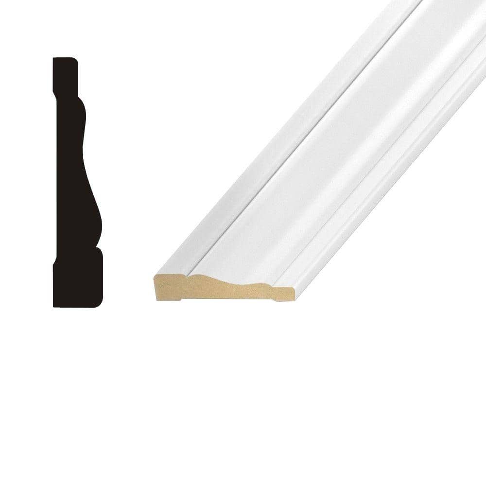 Kelleher Colonial 9/16 in. x 3-1/4 in. MDF Casing