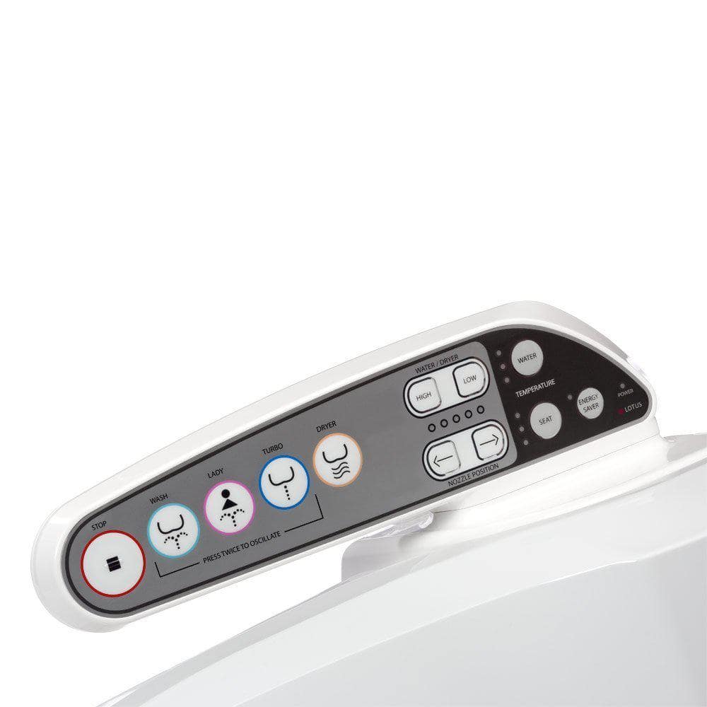 Lotus Smart Hygiene Seat ATS-800 Advanced Electric Bidet Seat - White